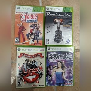 Xbox 360 Kinect karaoke and music bundle! Glee and Rocksmith!